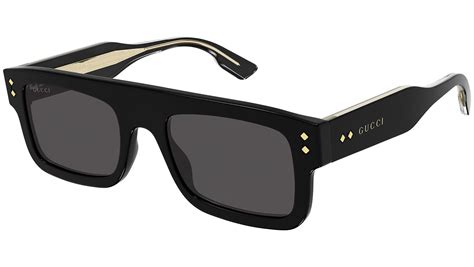 Gucci GG1085S 001 Sunglasses in Shiny Black.